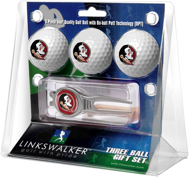 Florida State Seminoles - Kool Tool 3 Ball Gift Pack