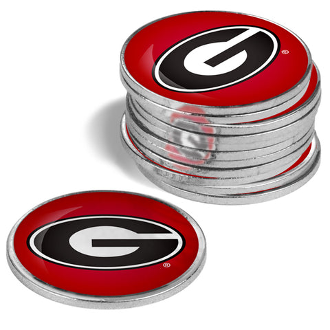 Georgia Bulldogs - 12 Pack Ball Markers