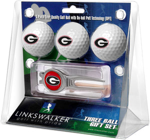 Georgia Bulldogs - Kool Tool 3 Ball Gift Pack