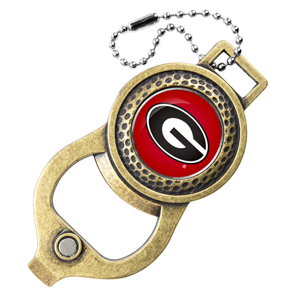 Georgia Bulldogs Golf Bag Tag with Ball Marker