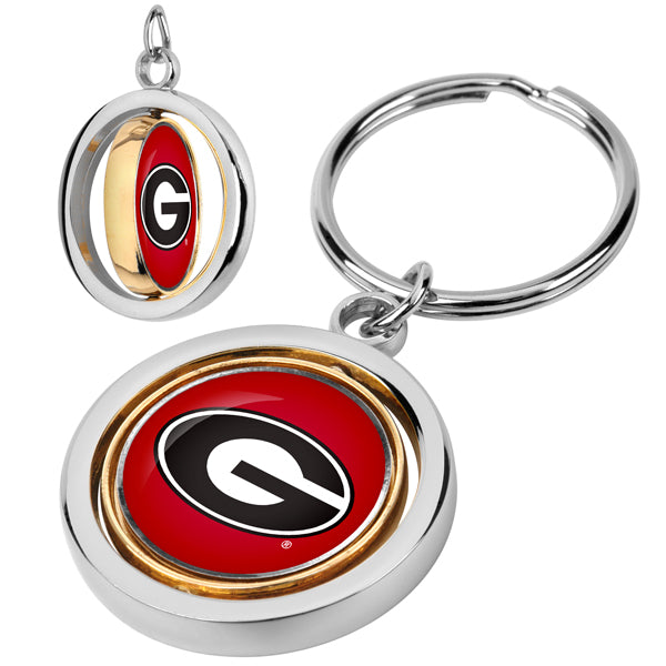 Georgia Bulldogs - Spinner Key Chain