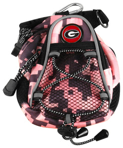 Georgia Bulldogs - Mini Day Pack  -  Pink Digi Camo