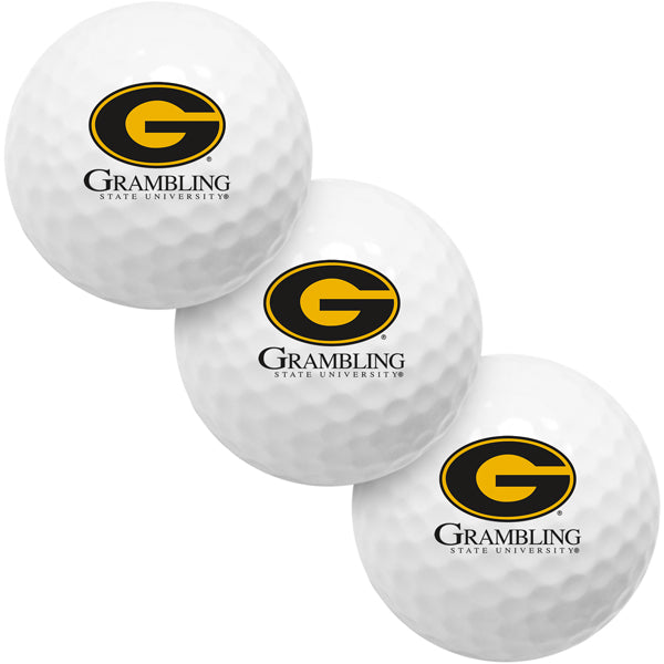 Grambling State University Tigers - 3 Golf Ball Sleeve