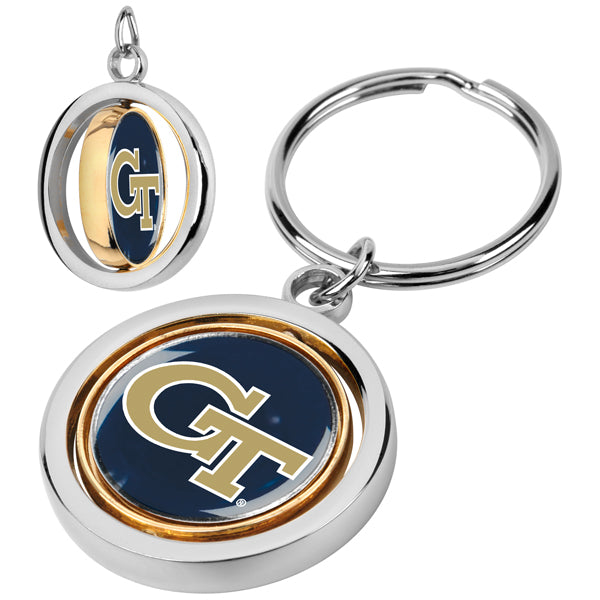 Georgia Tech Yellow Jackets - Spinner Key Chain