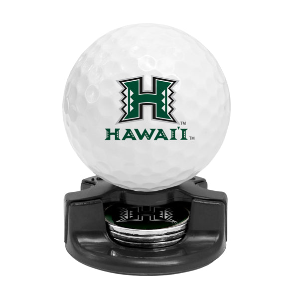 DisplayNest NCAA Golf Ball Gift Pack - Hawaii Rainbow Warriors