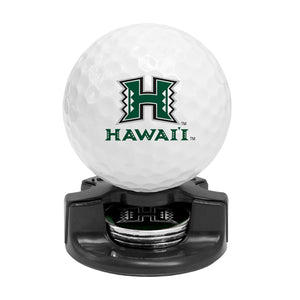 DisplayNest NCAA Golf Ball Gift Pack - Hawaii Rainbow Warriors