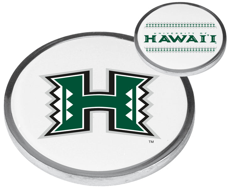 Hawaii Warriors Flip Challenge Coin