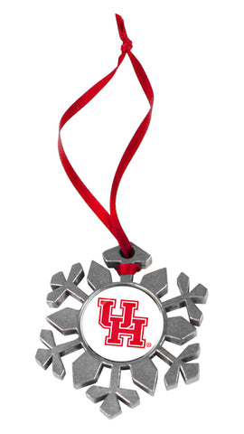 Houston Cougars - Snow Flake Ornament