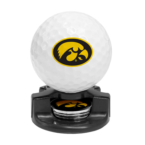 DisplayNest NCAA Golf Ball Gift Pack - Iowa Hawkeyes