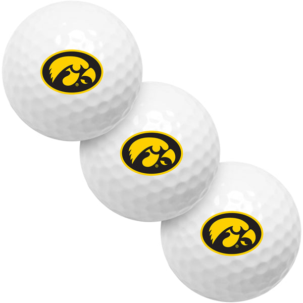 Iowa Hawkeyes 3 Golf Ball Pack