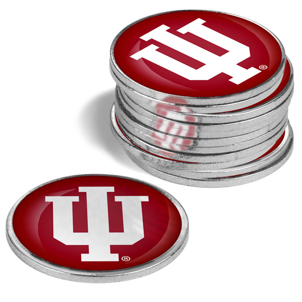 Indiana Hoosiers - 12 Pack Ball Markers