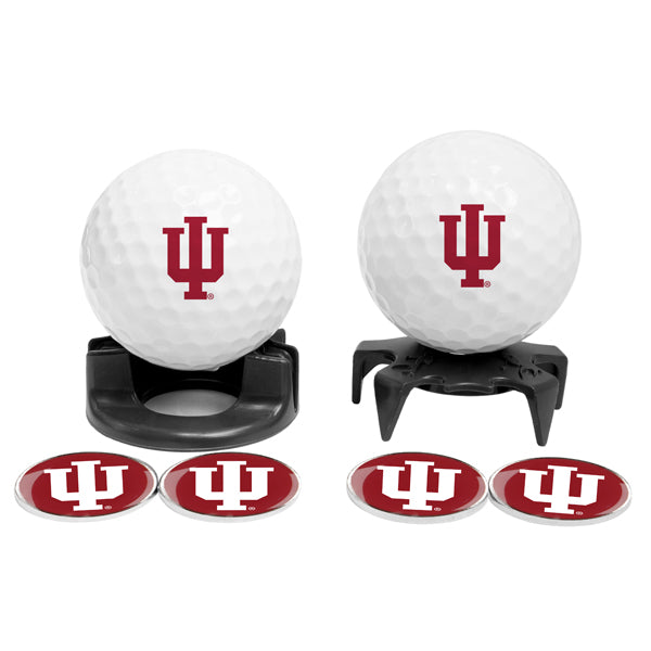 DisplayNest NCAA Golf Ball Gift Pack - Indiana Hoosiers