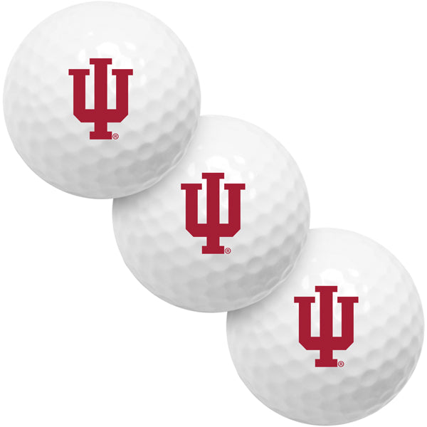 Indiana Hoosiers 3 Golf Ball Gift Pack 2-Piece Golf Balls