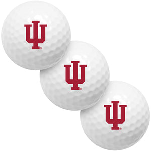 Indiana Hoosiers 3 Golf Ball Gift Pack 2-Piece Golf Balls