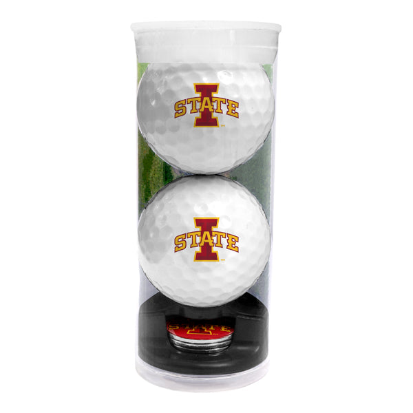 DisplayNest NCAA Golf Ball Gift Pack - Iowa State Cyclones