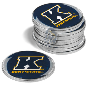 Kent State Golden Flashes Golf Ball Markers 12 pack