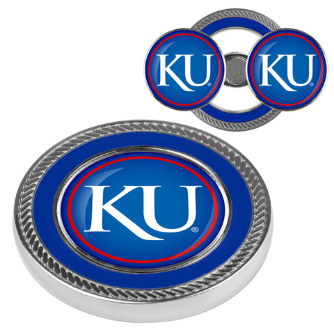 Kansas Jayhawk - Challenge Coin / 2 Ball Markers
