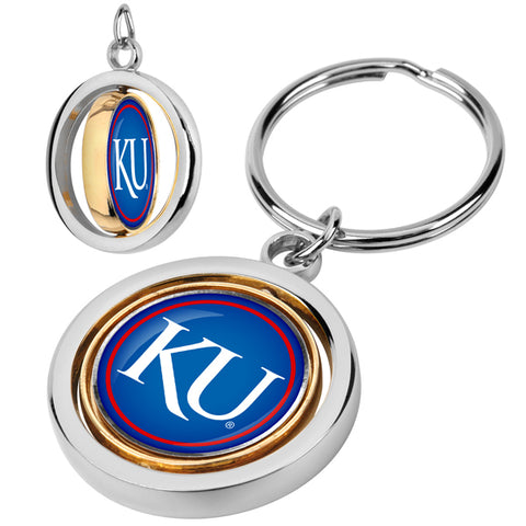 Kansas Jayhawk - Spinner Key Chain