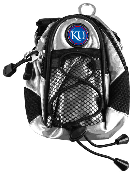 Kansas Jayhawk - Mini Day Pack  -  Silver