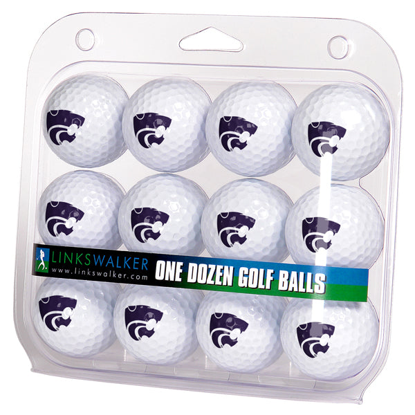 Kansas State Wildcats 1 Dozen 3-Piece Golf Ball Pack