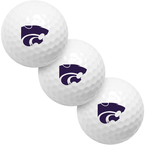 Kansas State Wildcats 3 Golf Ball Pack