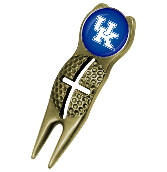Kentucky Wildcats - Crosshairs Divot Tool  -  Gold
