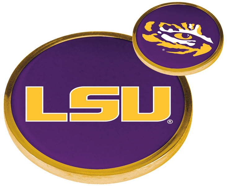 LSU Tigers Flip Challenge Coin