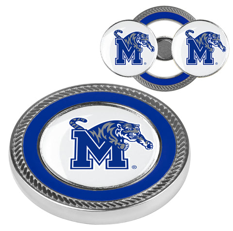 Memphis Tigers Challenge Coin with 2 Golf Ball Markers