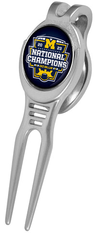 Michigan Wolverines 2023 Champions - Divot Kool Tool - Linkswalkerdirect