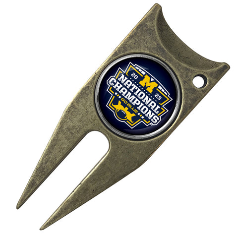 Michigan Wolverines 2023 Champions Stealth Golf Divot Tool