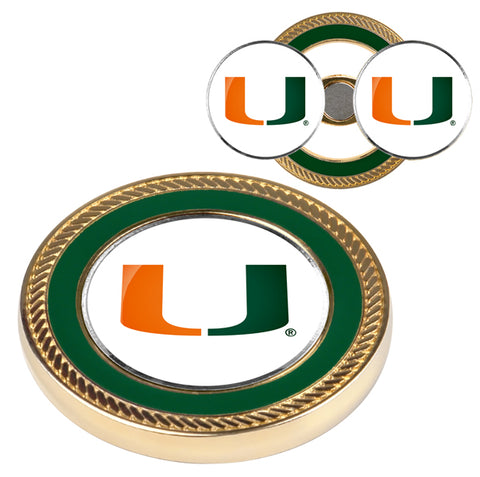 Miami Hurricanes - Challenge Coin / 2 Ball Markers