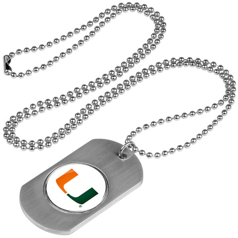 Miami Hurricanes - Dog Tag