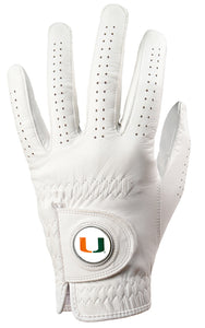 Miami Hurricanes - Cabretta Leather Golf Glove