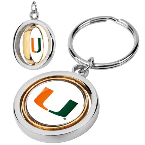Miami Hurricanes - Spinner Key Chain