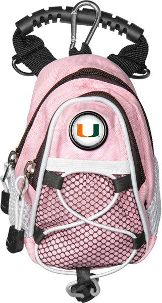 Miami Hurricanes - Mini Day Pack  -  Pink