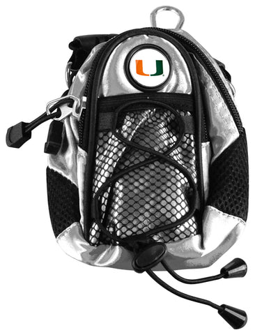 Miami Hurricanes - Mini Day Pack  -  Silver