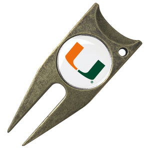 Miami Hurricanes Stealth Golf Divot Tool