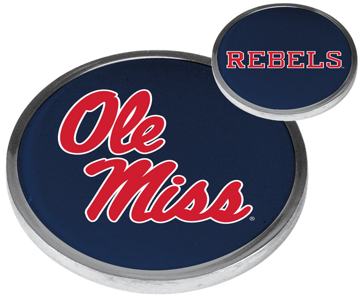 Mississippi Rebels  -  Ole Miss Flip Challenge Coin
