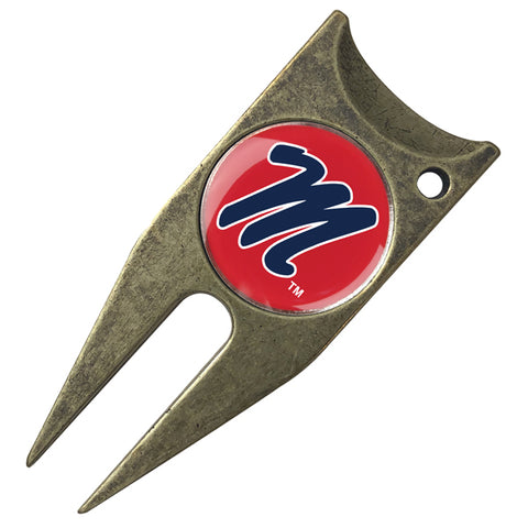 Mississippi Rebels - Ole Miss Stealth Golf Divot Tool