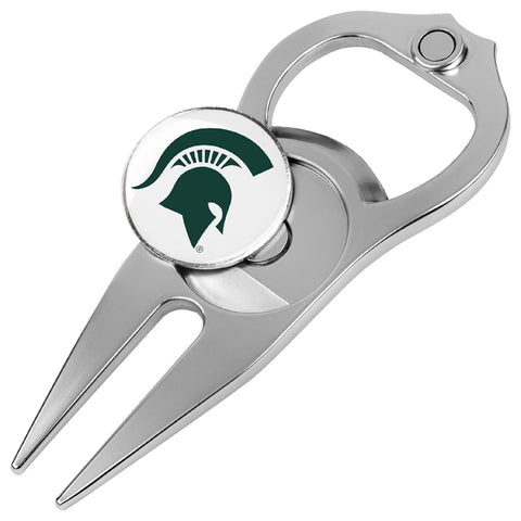 Michigan State Spartans Hat Trick 5-in-1 Golf Divot Repair Tool