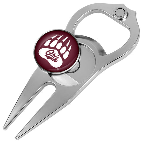 Montana Grizzlies Hat Trick 5-in-1 Golf Divot Repair Tool