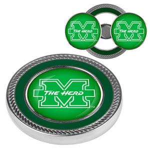 Marshall University Thundering Herd - Challenge Coin / 2 Ball Markers