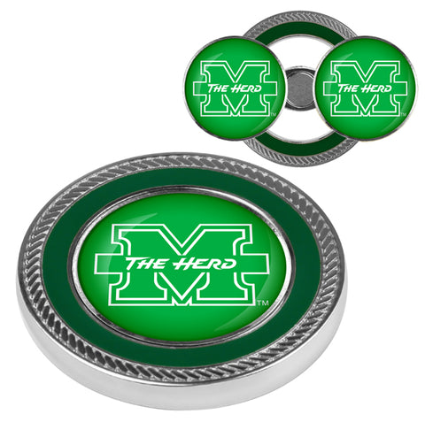 Marshall University Thundering Herd - Challenge Coin / 2 Ball Markers