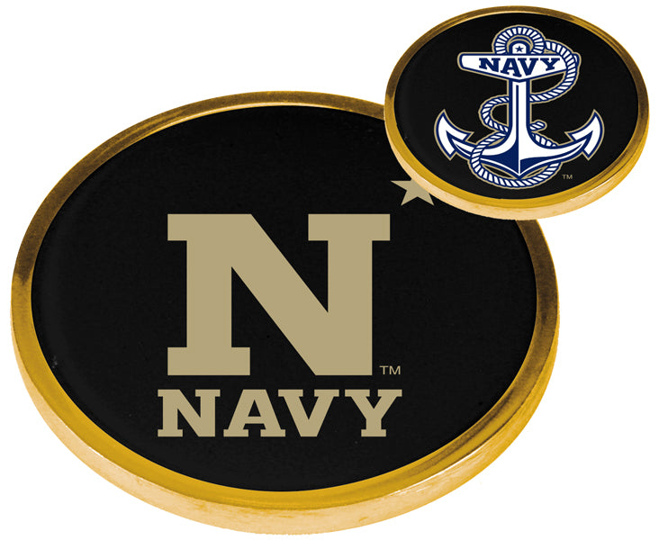 Naval Academy Midshipmen Flip Challenge Coin