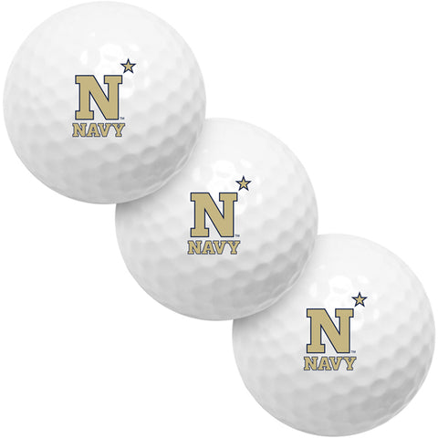 Naval Academy Midshipmen 3 Golf Ball Pack