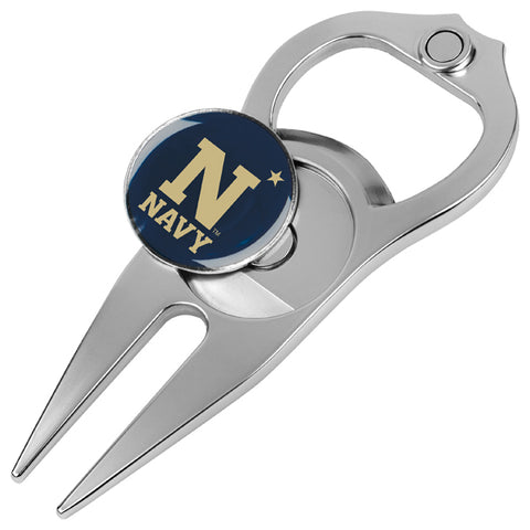 Naval Academy Midshipmen Hat Trick 5-in-1 Golf Divot Repair Tool