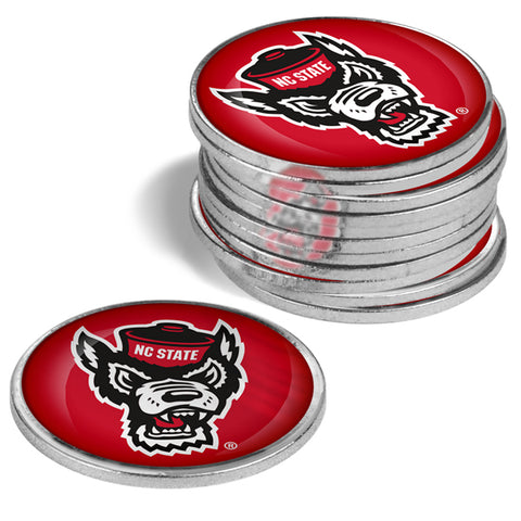 NC State Wolfpack - 12 Pack Ball Markers