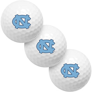 North Carolina Tar Heels 3 Golf Ball Pack