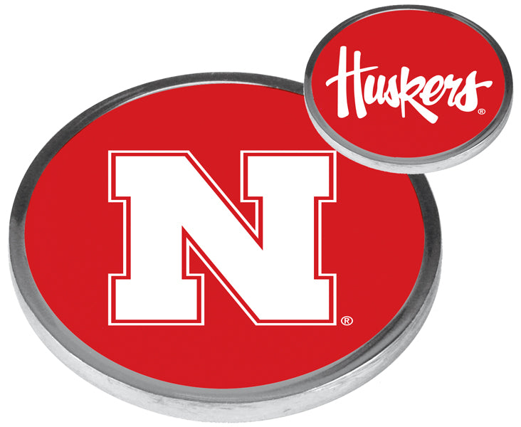 Nebraska Cornhuskers Flip Challenge Coin