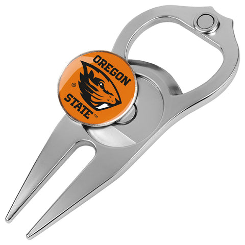 Oregon State Beavers Hat Trick 5-in-1 Golf Divot Repair Tool